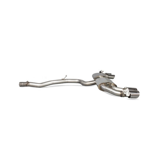 Scorpion Exhausts - Audi TT S Mk3 Non GPF Model 2014 To 2018 Non-Resonated Cat-Back System (With Valves) SAUS055