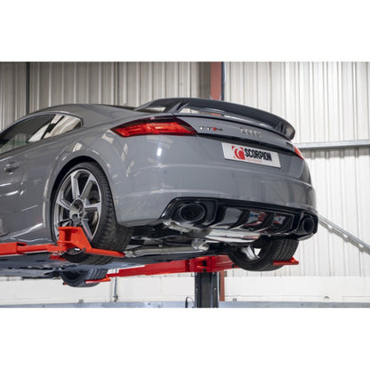 Scorpion Exhausts - Audi TTRS MK3 Non Resonated Cat-Back / GPF Back System With Electronic Valves SAUS081CF