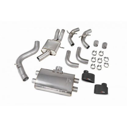 Scorpion Exhausts - Audi TTRS MK3 Resonated Cat-Back / GPF Back System With Electronic Valves SAU081CF