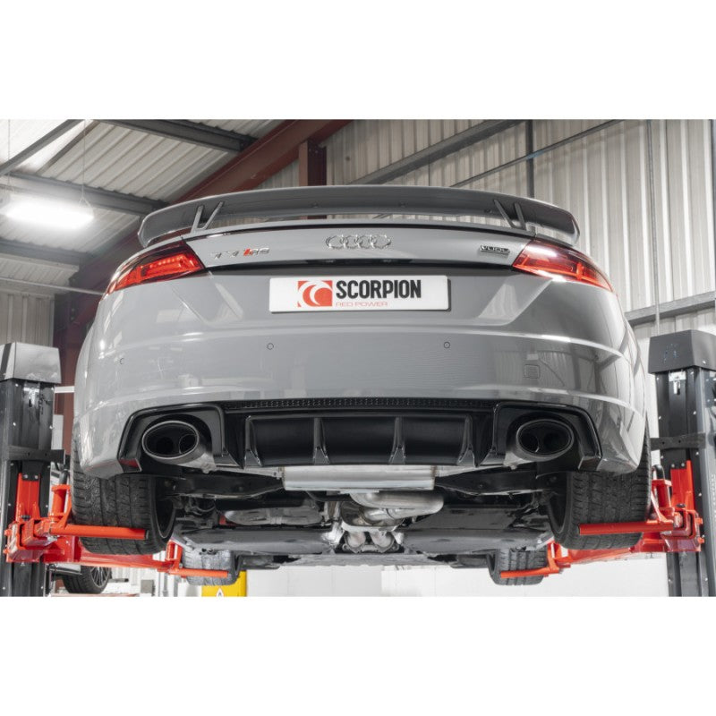 Scorpion Exhausts - Audi TTRS MK3 Resonated Cat-Back / GPF Back System With Electronic Valves SAU081CF