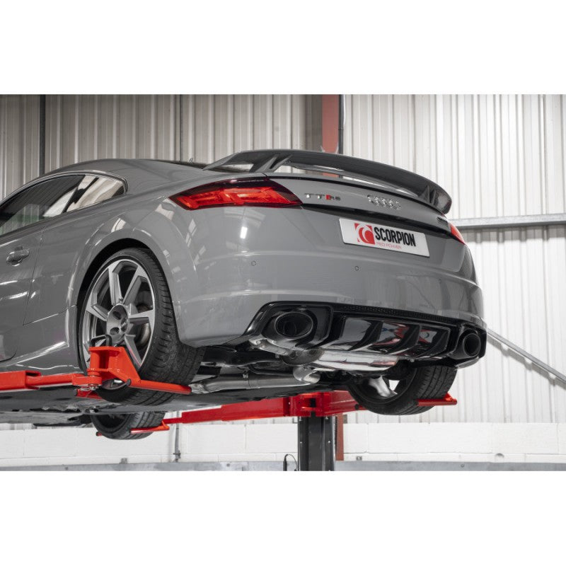 Scorpion Exhausts - Audi TTRS MK3 Resonated Cat-Back / GPF Back System With Electronic Valves SAU081CF