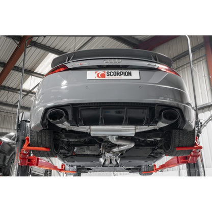 Scorpion Exhausts - Audi TTRS MK3 Resonated Cat-Back / GPF Back System With Electronic Valves SAU081CF