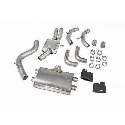 Scorpion Exhausts - Audi TTRS MK3 Resonated Cat-Back / GPF Back System With No Valves SAU082CF