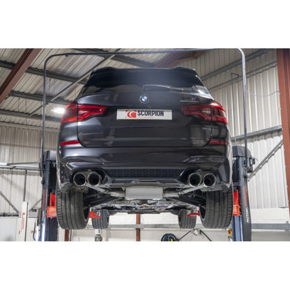 Scorpion Exhausts - BMW X3M 3.0 Including Competition Half System Valved SBM090