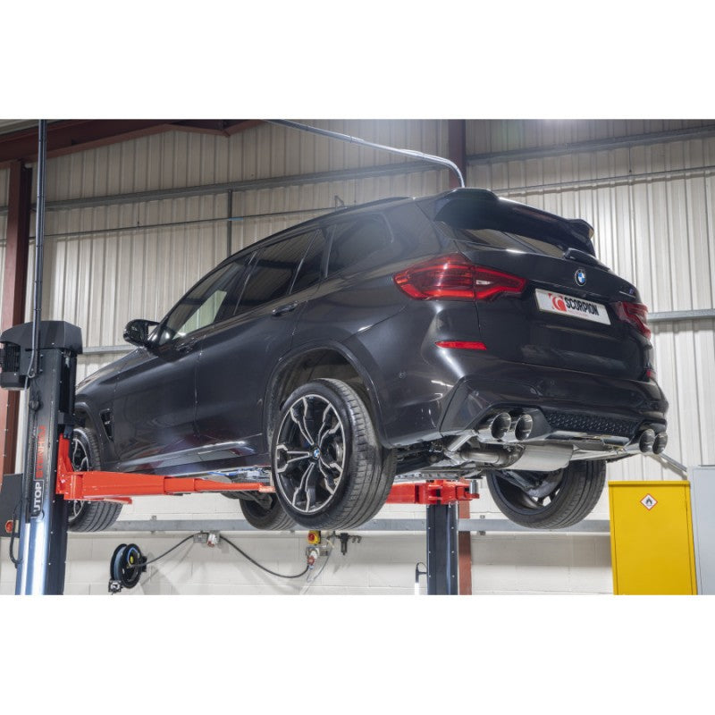 Scorpion Exhausts - BMW X3M 3.0 Including Competition Half System Valved SBM090