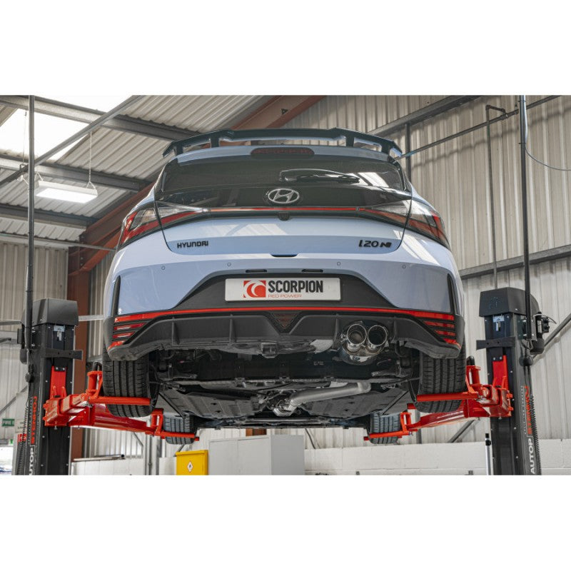 Scorpion Exhausts - Hyundai I20 N 1.6 T-GDi 204PS GPF-Back System With Electronic Valve SHY105