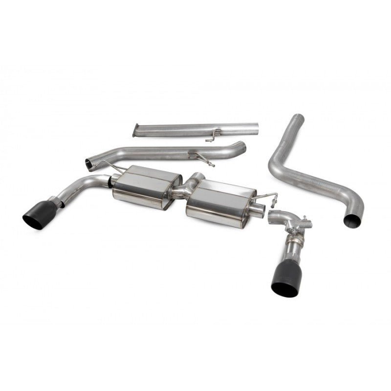 Scorpion Exhausts - Hyundai I30 N 2.0 NON GPF Non-Resonated Cat-Back System Black Daytona SHYS101C