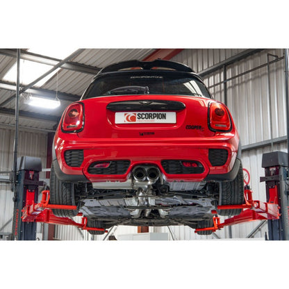 Scorpion Exhausts - Mini Cooper S F56 3 Door 2014 To 2018 Non-Resonated Cat-Back System SMNS010CF