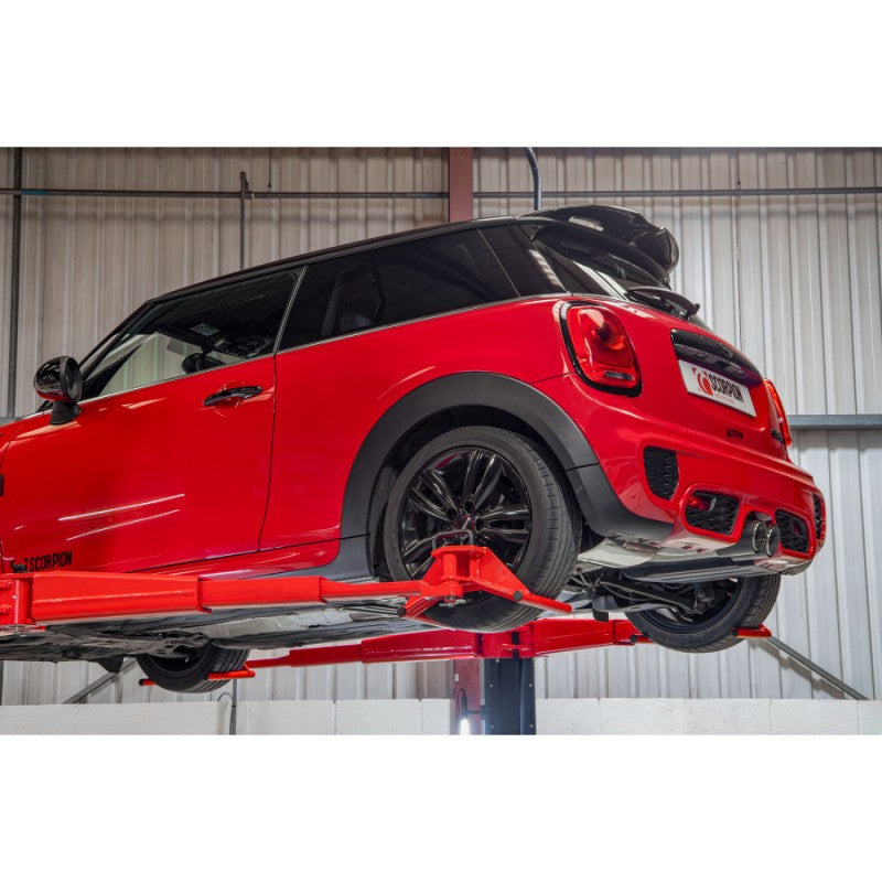 Scorpion Exhausts - Mini Cooper S F56 3 Door 2014 To 2018 Non-Resonated Cat-Back System SMNS010CF