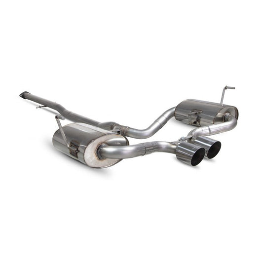 Scorpion Exhausts - Mini Cooper S R52/R53 2002 To 2006 Non-Resonated Cat-Back System STW Tails SMN003S - TMC Motorsport