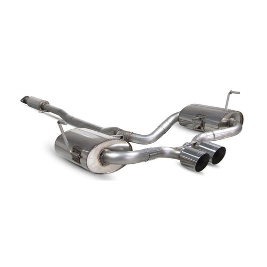 Scorpion Exhausts - Mini Cooper S R52/R53 2002 To 2006 Resonated Cat-Back System STW Tails SMN012S - TMC Motorsport