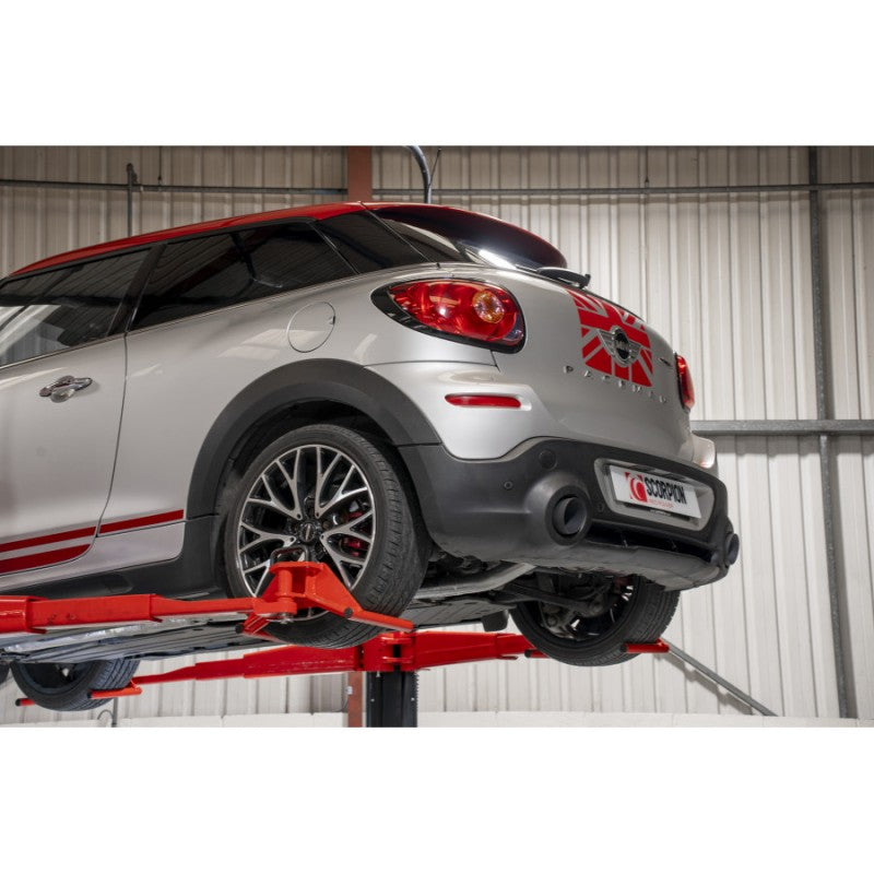 Scorpion Exhausts - Mini Countryman R60/Paceman R61 Cooper S All4 2010 To 2016 Non-Resonated Cat-Back System SMN026C