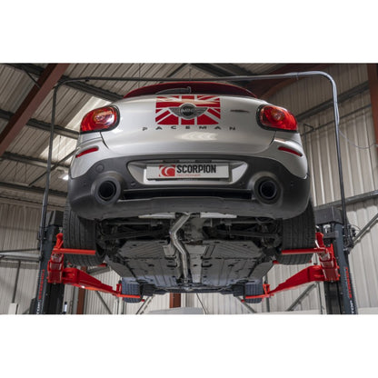 Scorpion Exhausts - Mini Countryman R60/Paceman R61 Cooper S All4 2010 To 2016 Non-Resonated Cat-Back System SMN026C