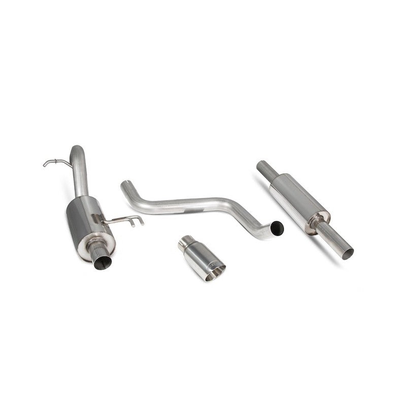 Scorpion Exhausts - Mitsubishi Colt Z30 CZT/CZC 3 & 5 Door 1.5T 2004 To 2008 Resonated Cat-Back System SMT013D