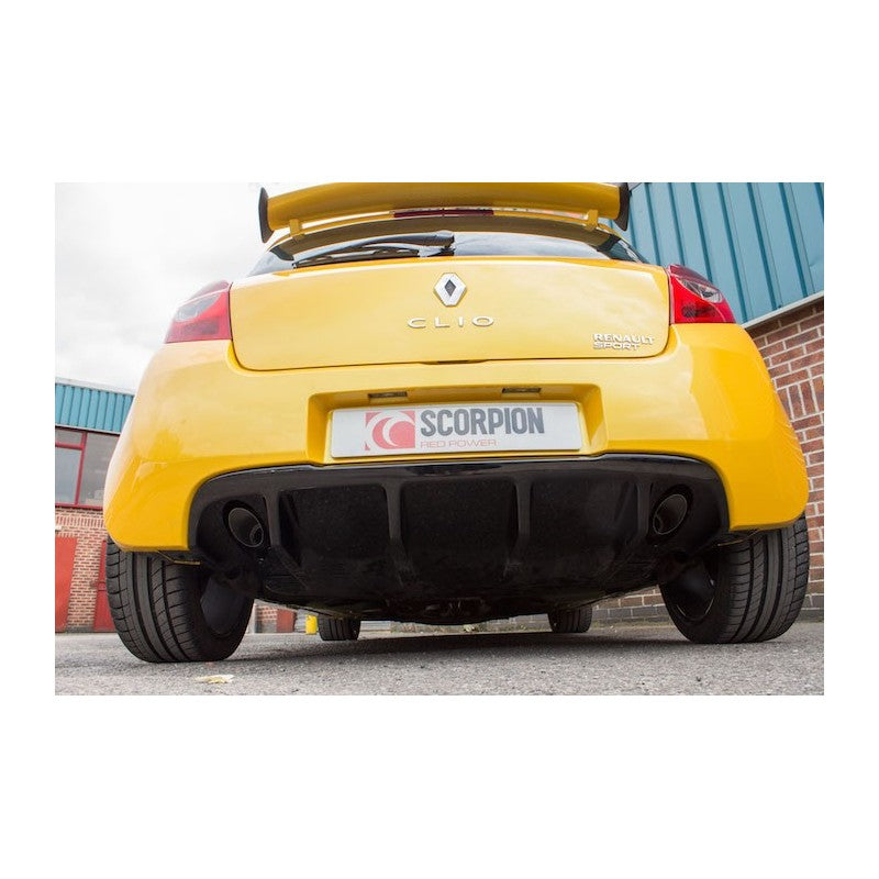 Scorpion Exhausts - Renault Clio MK3 197 Sport 2.0 16v 2006 To 2009 Resonated Cat-Back System SRN025S