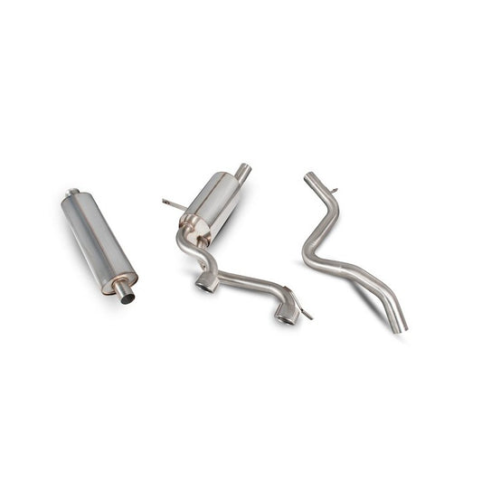 Scorpion Exhausts - Renault Megane RS225 2004 To 2009 Resonated Half System SRN020