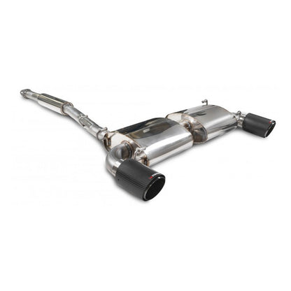 Scorpion Exhausts - Subaru GT86/Scion FR-S/BRZ Resonated Secondary Cat-Back System SSU010CF