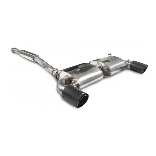 Scorpion Exhausts - Subaru GT86/Scion FR-S/BRZ Resonated Secondary Cat-Back System SSU010C