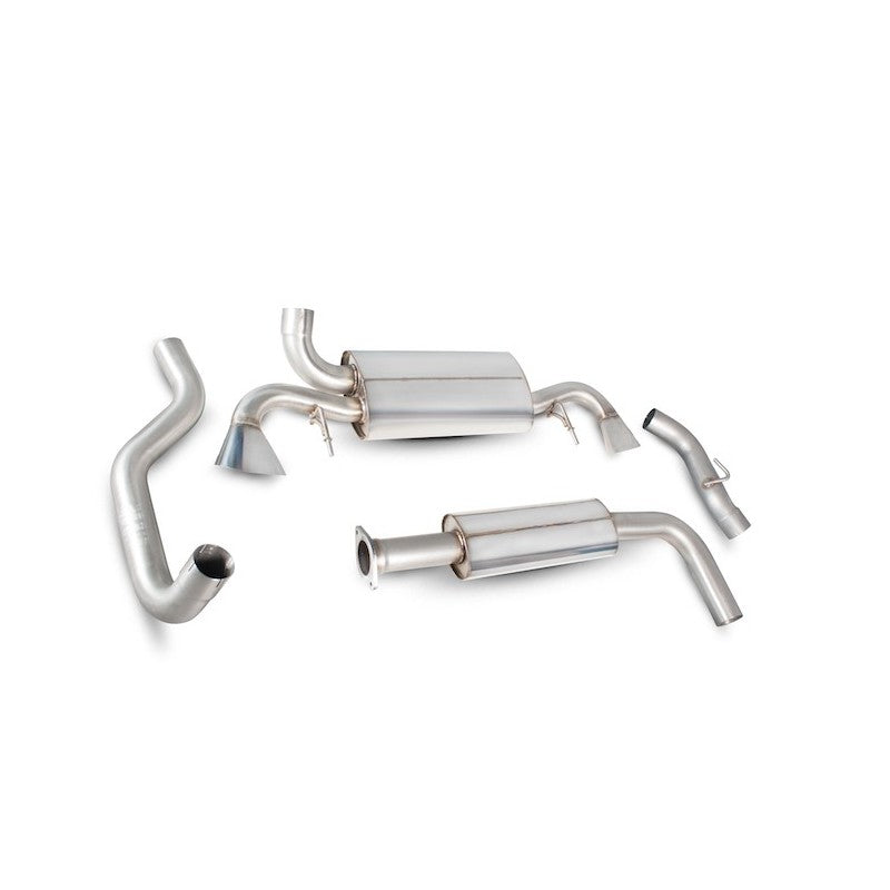 Scorpion Exhausts - Vauxhall Astra J VXR 2012 To 2015 Resonated Secondary Cat-Back System SVX057