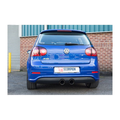 Scorpion Exhausts - Volkswagen Golf MK5 R32 2005 To 2008 Non-Resonated Cat-Back System SVWS039