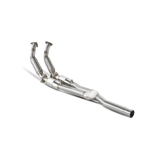 Scorpion Exhausts - Volkswagen Golf MK5 R32 2005 To 2008 Twin High Flow Sports Catalyst SVWX039