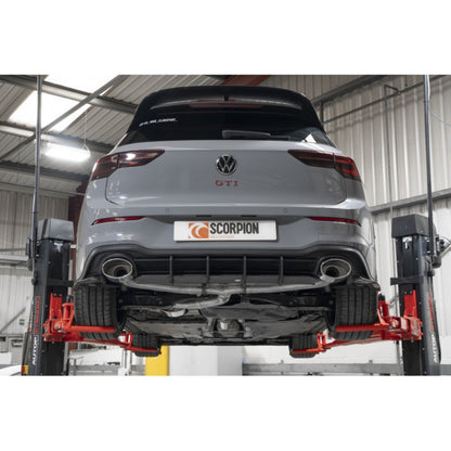 Scorpion Exhausts - Volkswagen Golf MK8 GTi Clubsport Resonated GPF Back Exhaust System SVW069