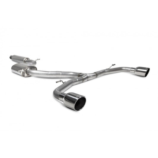 Scorpion Exhausts - Volkswagen Golf MK8 GTi Resonated GPF Back Exhaust System SVW064