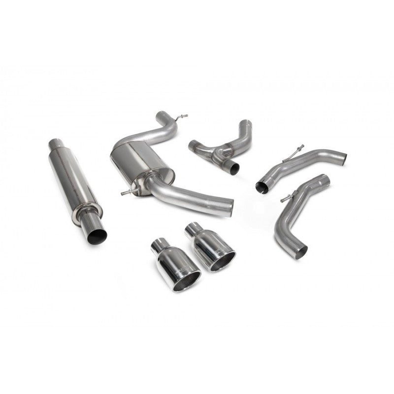 Scorpion Exhausts - Volkswagen Golf MK8 GTi Resonated GPF Back Exhaust System SVW064