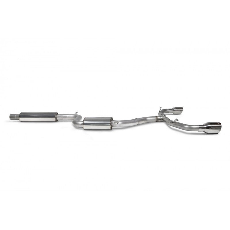 Scorpion Exhausts - Volkswagen Golf MK8 GTi Resonated GPF Back Exhaust System SVW064