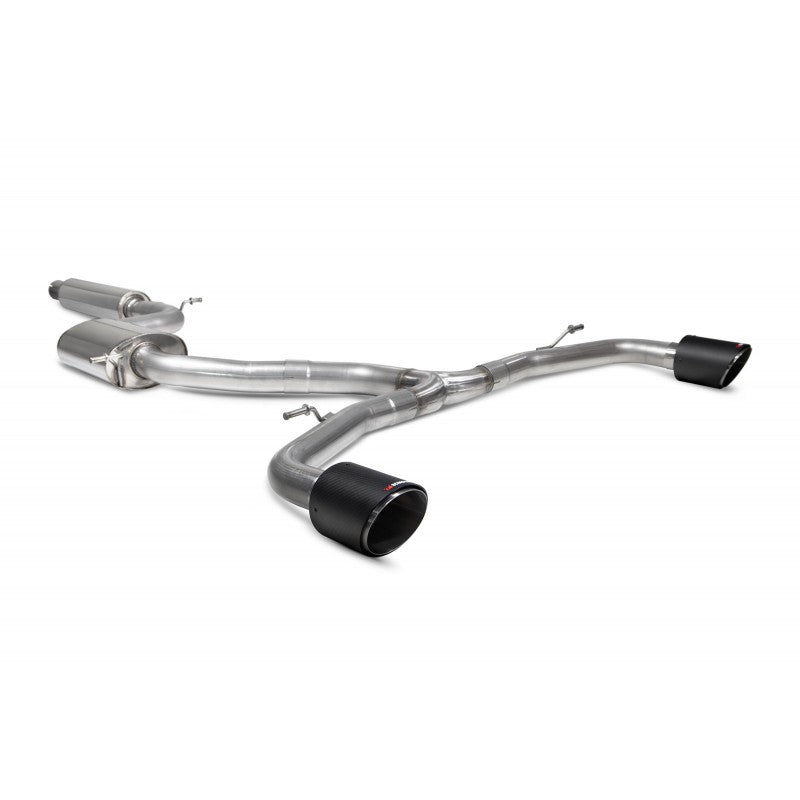 Scorpion Exhausts - Volkswagen Golf MK8 GTi Resonated GPF Back Exhaust System SVW064CF