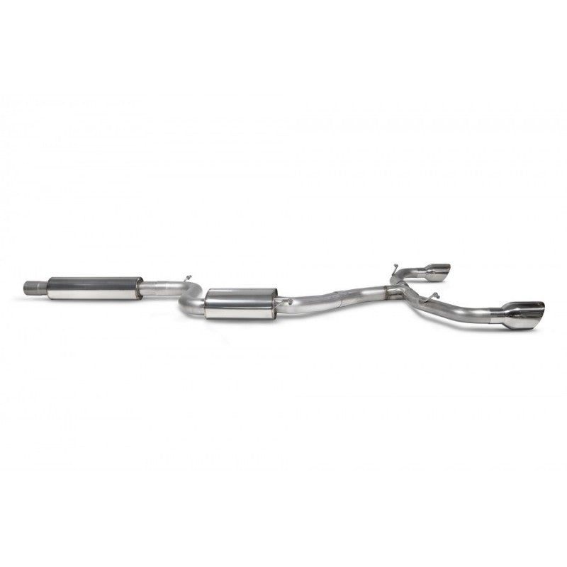 Scorpion Exhausts - Volkswagen Golf MK8 GTi Resonated GPF Back Exhaust System SVW064D