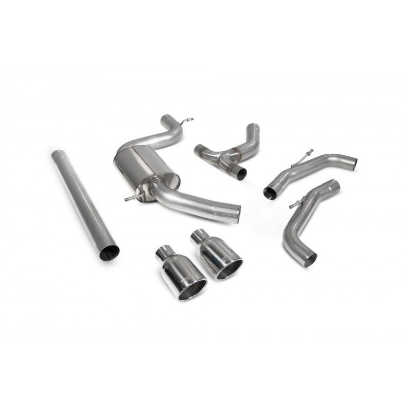 Scorpion Exhausts - Volkswagen Golf MK8 GTi Resonated GPF Back Exhaust System SVWS064