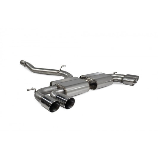 Scorpion Exhausts - Volkswagen Golf R MK8 Non Resonated GPF Back Exhaust System Non Valved SVWS066