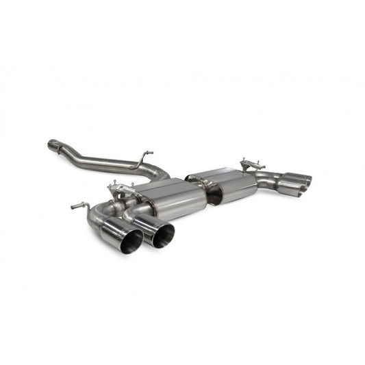 Scorpion Exhausts - Volkswagen Golf R MK8 Non Resonated GPF Back Exhaust System Valved SVWS065