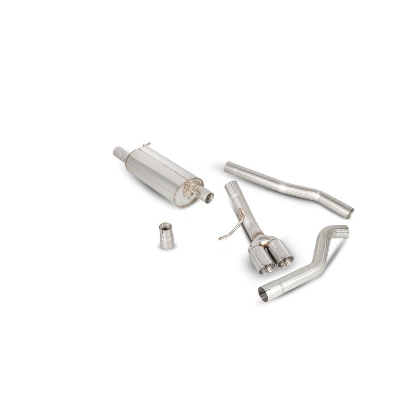 Scorpion Exhausts - Volkswagen Transporter T5 & Caravelle SWB & LWB 2WD & 4WD Resonated Cat Back / DPF-Back System SVW047D