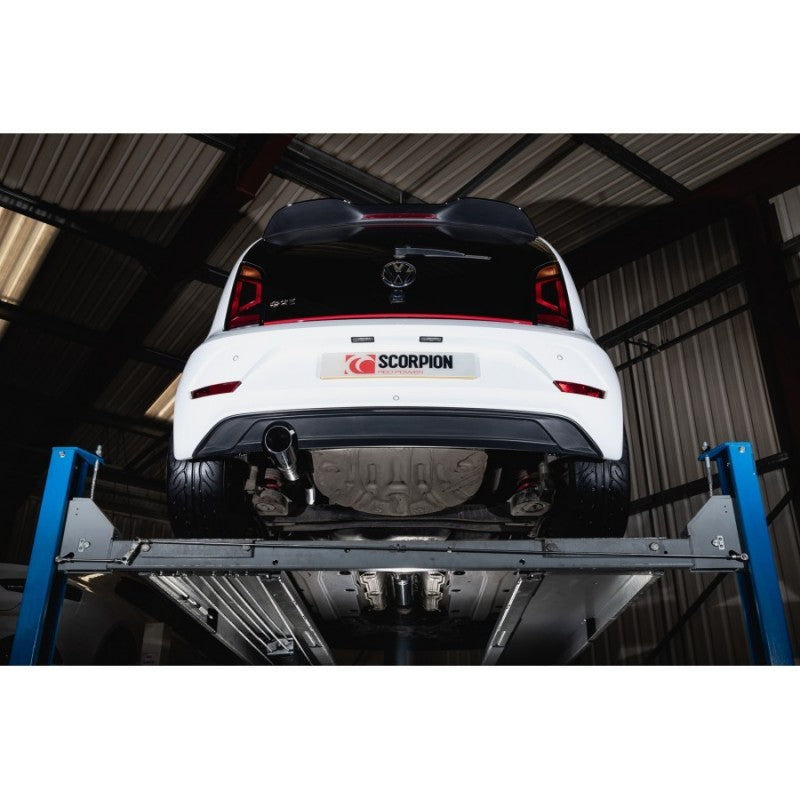 Scorpion Exhausts - Volkswagen Up! GTI 1.0TSI Cat-Back System Resonated SVW059