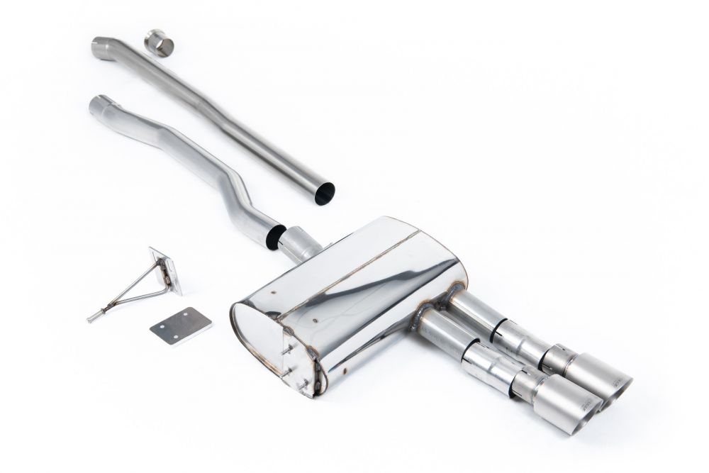 Milltek Exhaust New Mini Mk3 (F55) Mini Cooper S 2.0 Turbo 5 Door Hatch (UK and European models) LCI with GPF/OPF Only Cat Back Exhaust Inc GPF Bypass SSXM467