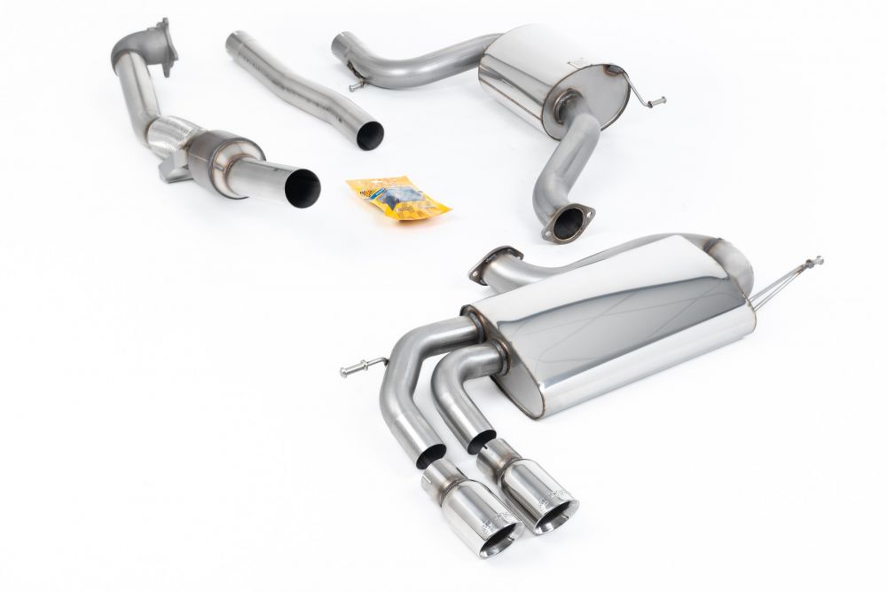 Milltek Exhaust Volkswagen GOLF MK5 GTI 2.0T FSI Turbo-back Exhaust including Hi-Flow Sports Cat SSXVW276