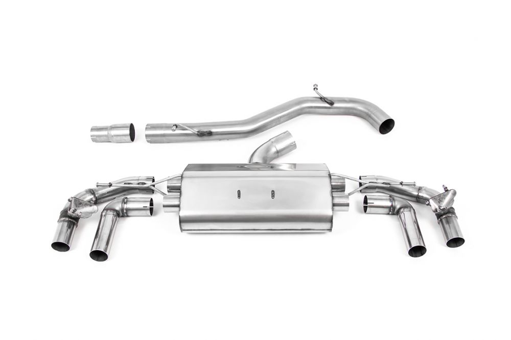 Milltek Exhaust Volkswagen Golf Mk8 R 2.0 TSI 320PS (GPF Equipped Models Only) Particulate Filter-back Exhaust SSXVW626