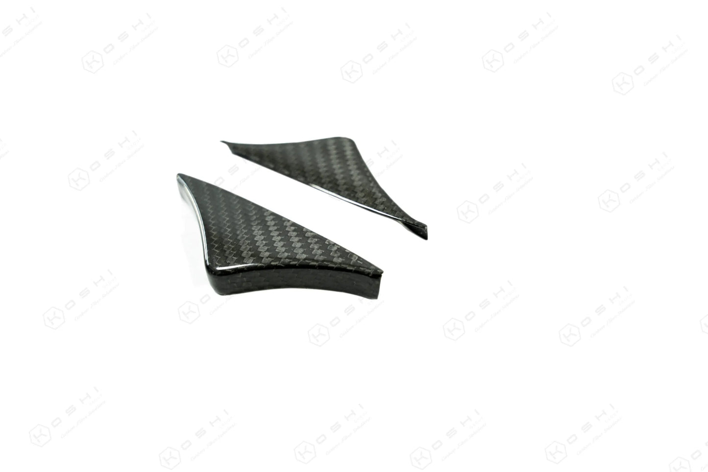 Lamborghini Urus Center Console Cup Holder Trim Cover - Carbon Fibre