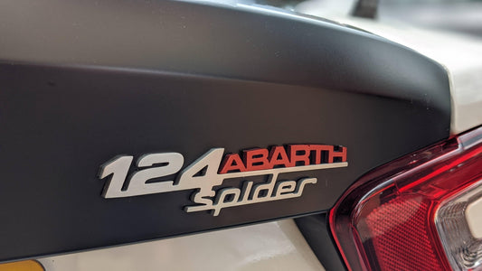 Abarth 124 Spider Badge - Abarth Tuning