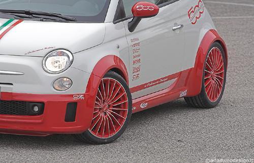 Abarth 500/595/695 30mm Wide Fenders - Cadamuro - Abarth Tuning