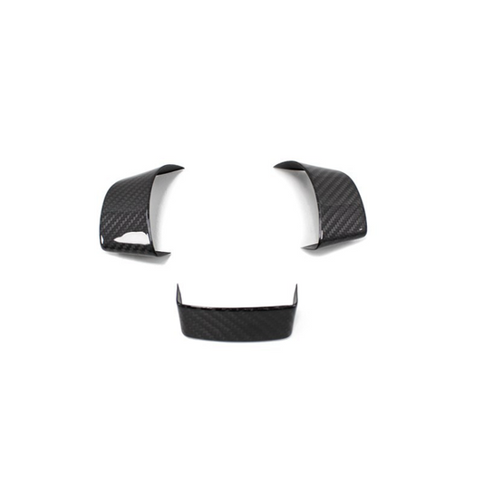 VW Golf MK5 Steering Wheel Trim Cover - Carbon Fibre