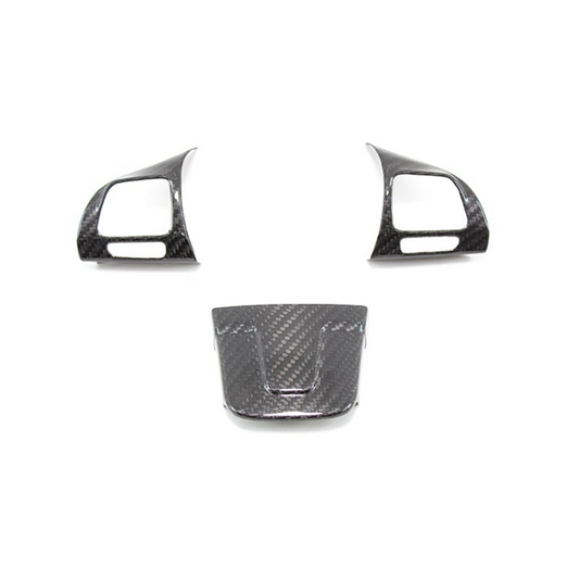 Volkswagen Golf MK6 Steering Wheel Trim Covers Vers.2 - Carbon Fibre