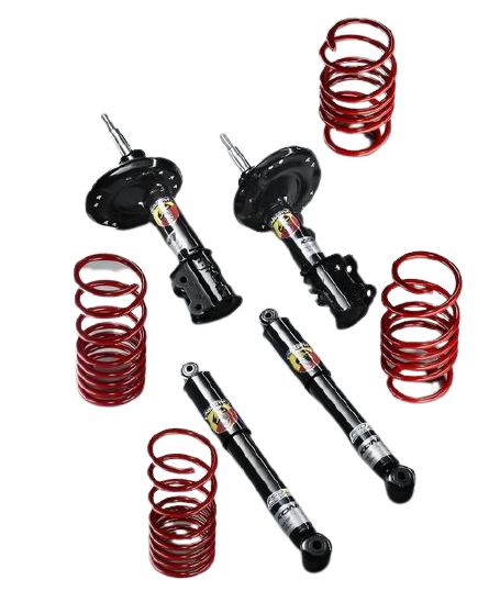 Genuine Abarth Koni FSD Suspension & Springs Kit - 500 Abarth