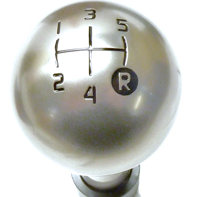 Genuine Abarth Gear Knob, 5 Speed, Aluminium (Boxed) - 500 Abarth Competizione