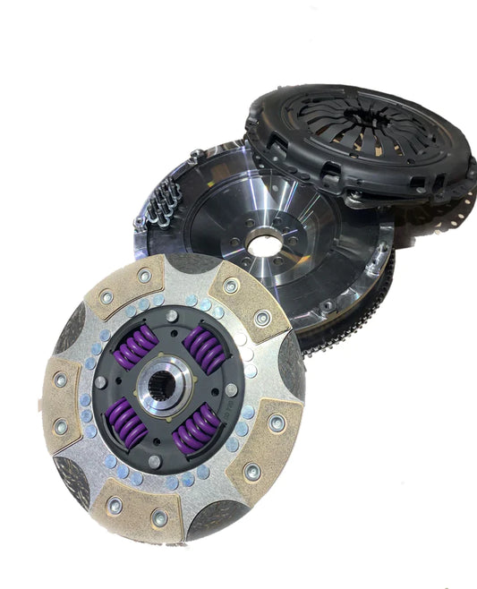 TMC Motorsport by CG Motorsport SOLID MASS FLYWHEEL CONVERSION KIT WITH EXCLUSIVE DUAL FRICTION CLUTCH KIT FOR Abarth 500 / 595 / 695