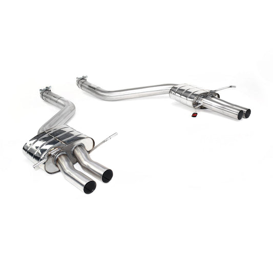 Bentley Flying Spur Inc. Speed - Sport Rear Section (2005-13) - QuickSilver Exhausts