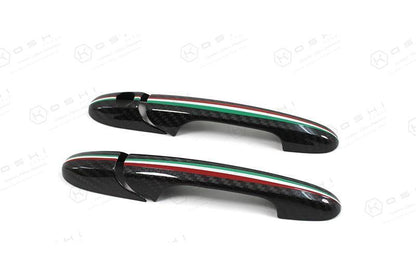 Abarth 500/595 Door Handles - Carbon Fibre - Abarth Tuning