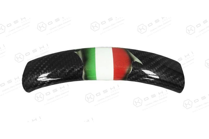 Abarth 500 Steering Wheel Upper Cover - Carbon Fibre - Abarth Tuning